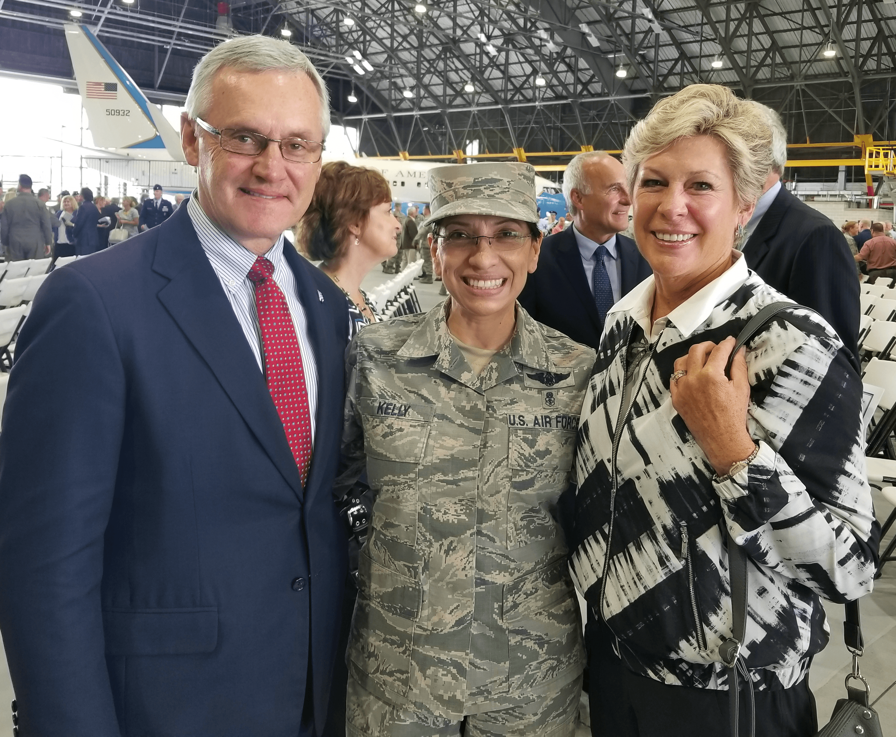 Coach Jim Tressel Mil Ceremony