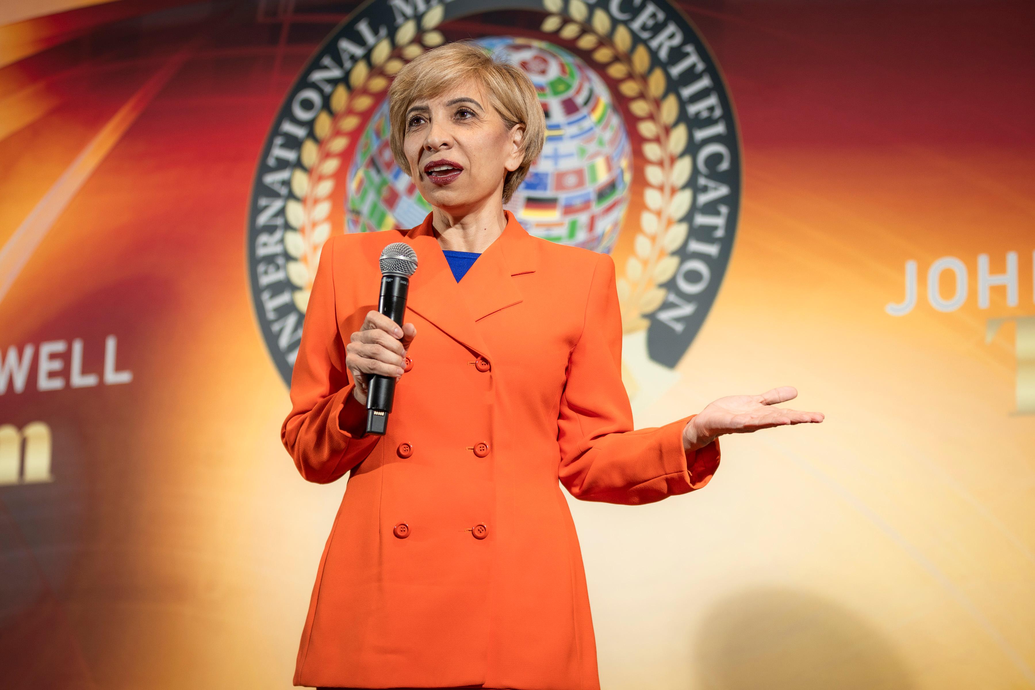 On Stage at the John Maxwell International Conference
