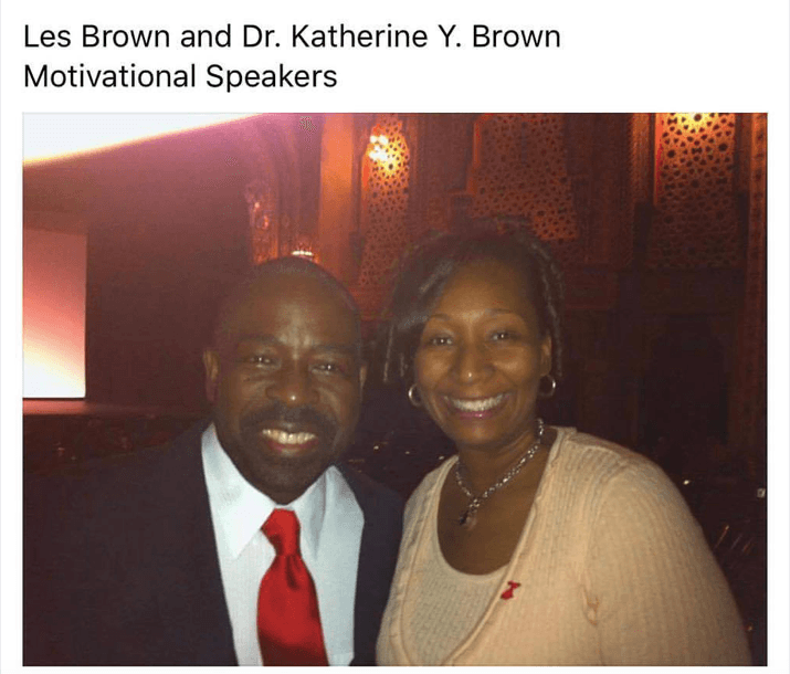 July 2012 - Les Brown & Dr. Katherine Y. Brown - Chicago, Illinois