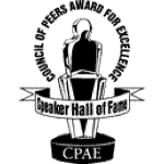 received NSA - CPAE Speaker Hall of Fame