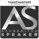 received Toastmasters Accredited Speaker