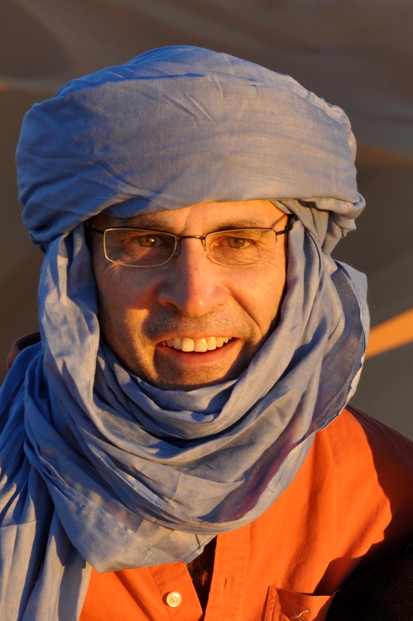 Steve in the Sahara